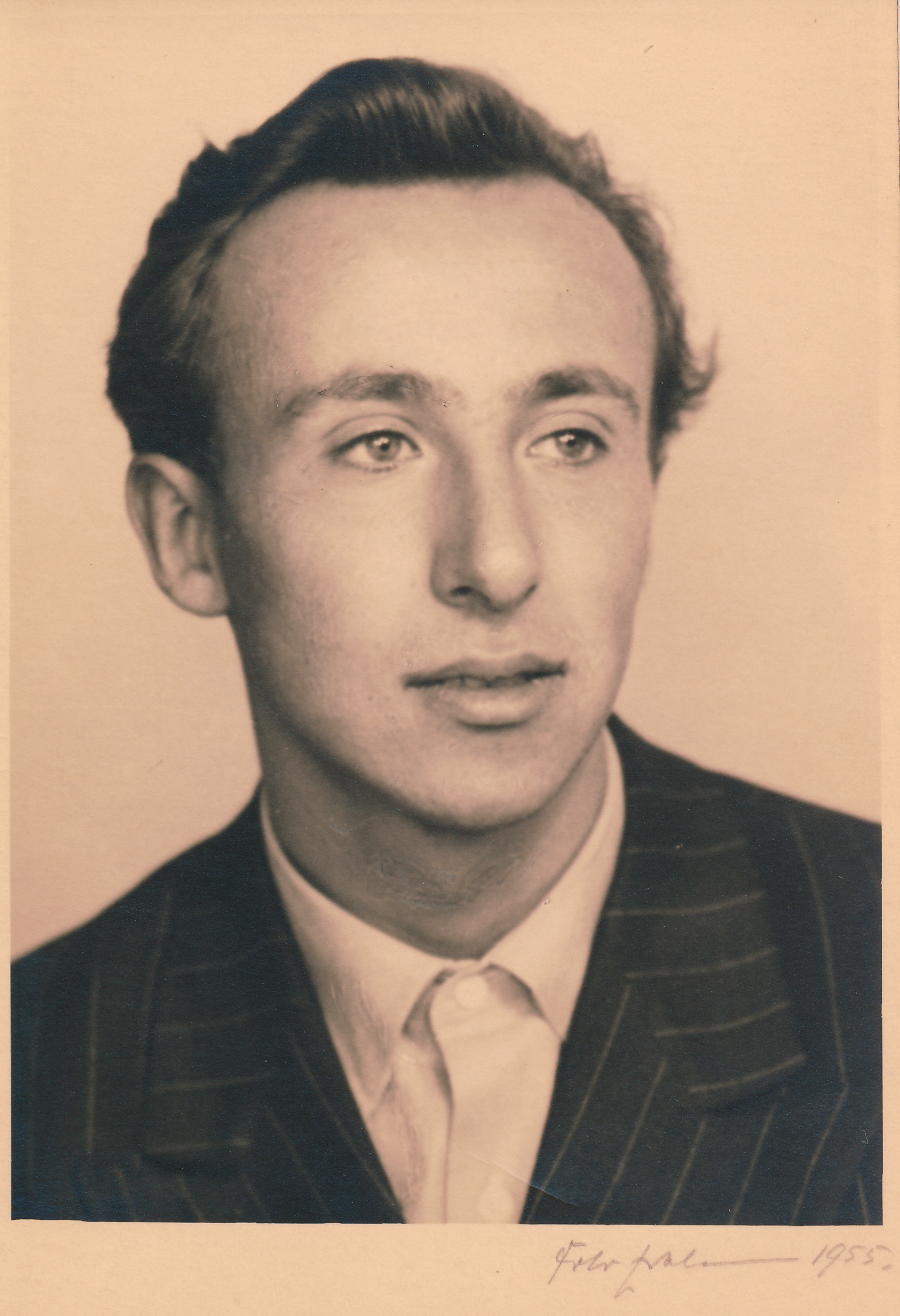 Werner Gumpel, Porträtfotografie, ca. 1955, zur Verfügung gestellt von der Lagergemeinschaft Workuta/GULag Sowjetunion