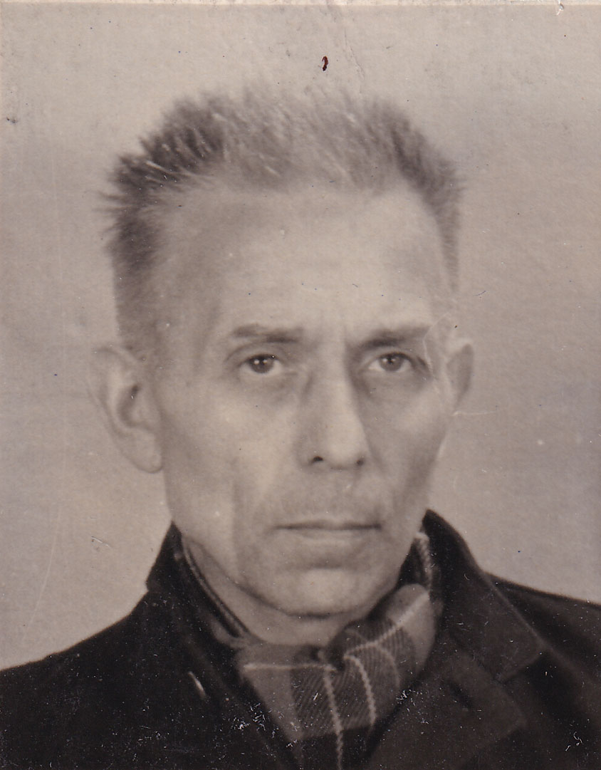 Wilhelm Jelinek, Foto von Haftkarteikarte, JVA Bautzen