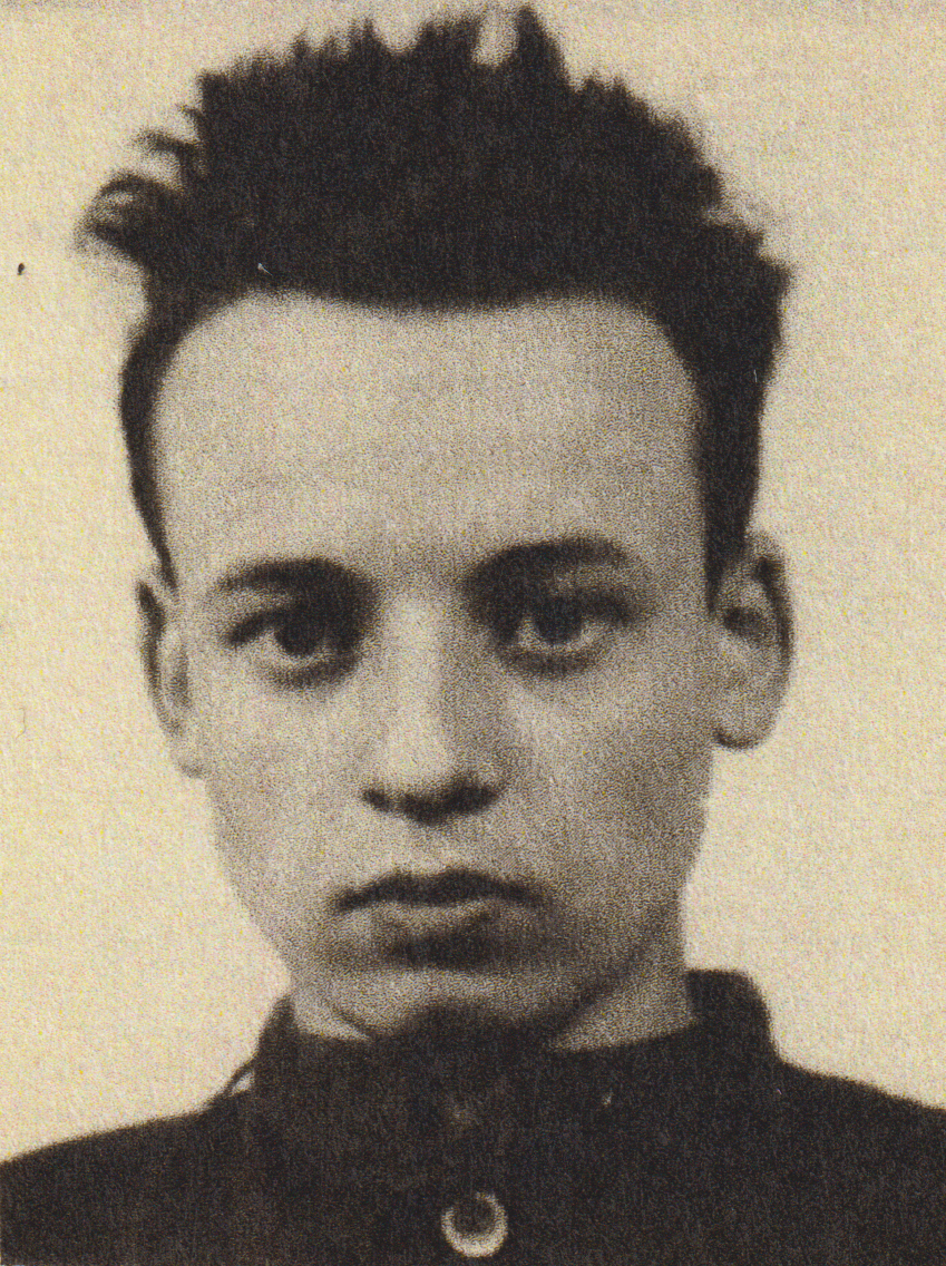 Wolfgang Mühlfriedel, Fotografie von der Haftkarteikarte, JVA Brandenburg