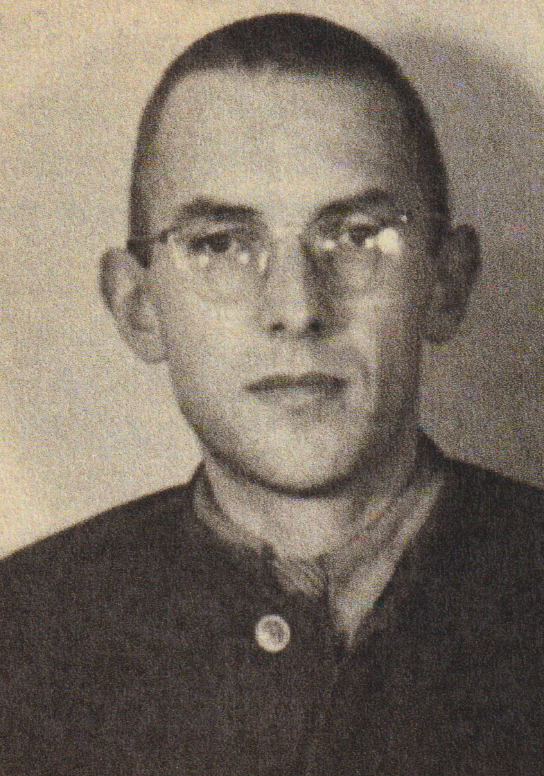 Horst Leißring, Fotografie von der Haftkarteikarte, JVA Brandenburg